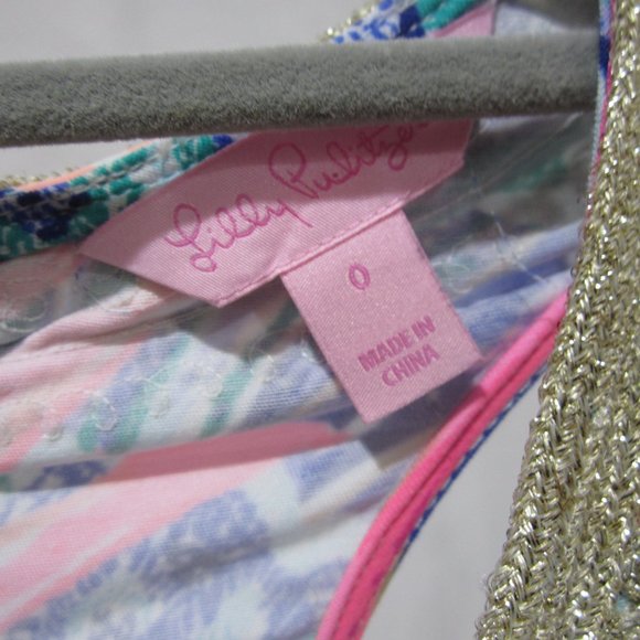 Lilly Pulitzer 0 Carlotta Stretch Shift Dress - Picture 2 of 7